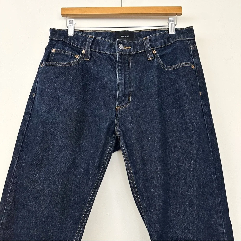 Rolla’s Relaxo Relaxed Fit Mens Denim Dark Wash Jeans